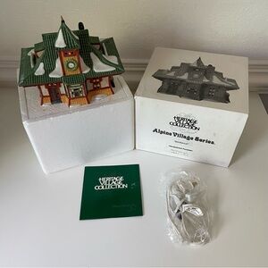 Dept 56 Bahnhof Alpine Series